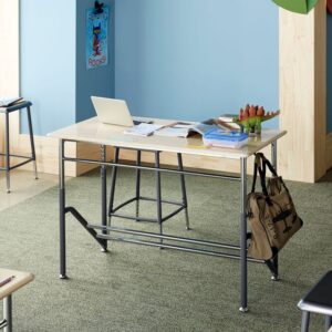 Vari Education - Standing School Desk for Two K-5 – Adjustable Height Student Active Standing Desk