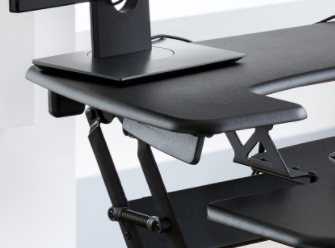 VariDesk Pro Plus 36 Dual assisted spring levers