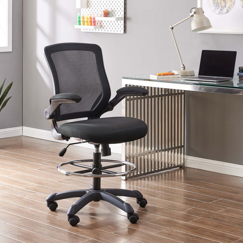 Modway Veer drafting chair standing desk chair